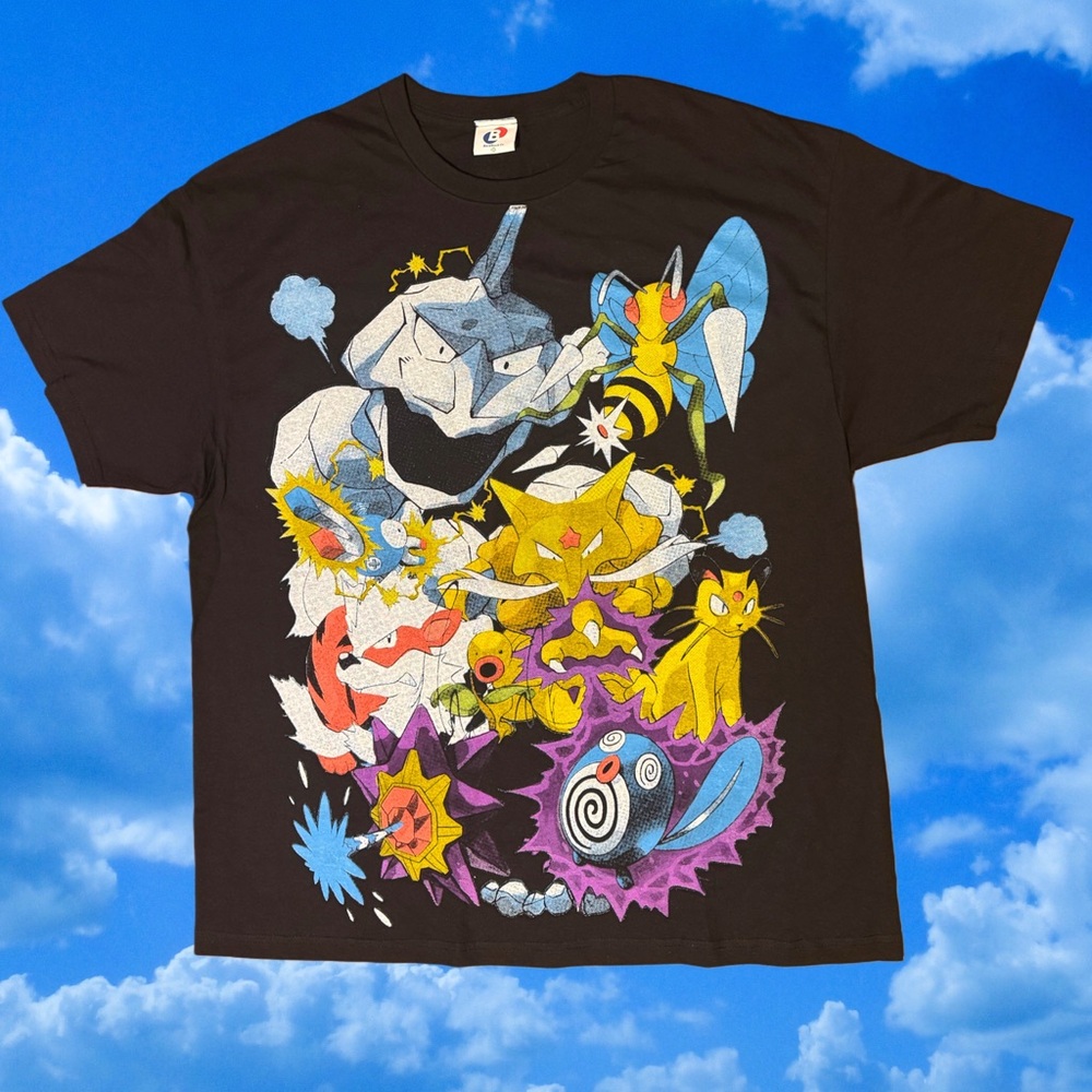 Backstock Co Pokemon Gym Leaders AOP T Shirt  2023 Gengar Gastly Charizard XXL